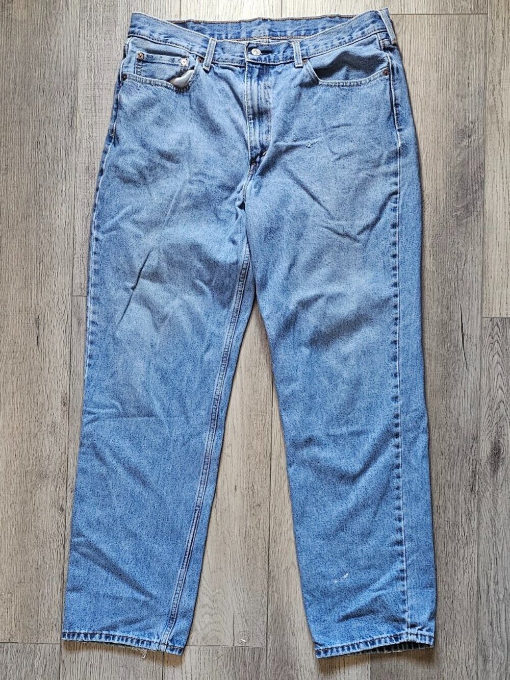 Levis 550 Denim Jeans Men´s Light Wash Relaxed Tapered Fit W38 L34